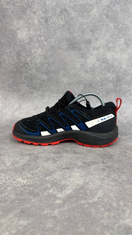 Salomon XA Pro Women’s Trail Running Shoes UK 3.5 Black Blue Red White