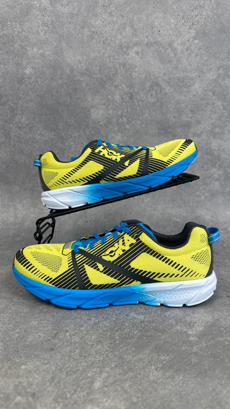 Hoka Tracer 2 Women’s Running Shoes UK 7.5 Yellow Brand New