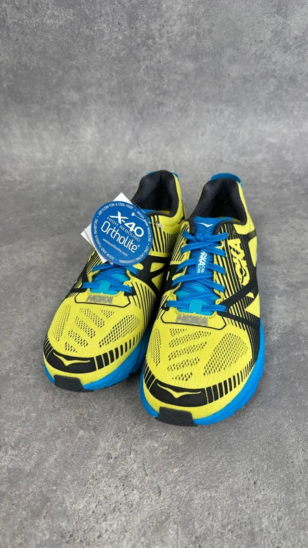Hoka Tracer 2 Women’s Running Shoes UK 7.5 Yellow Brand New