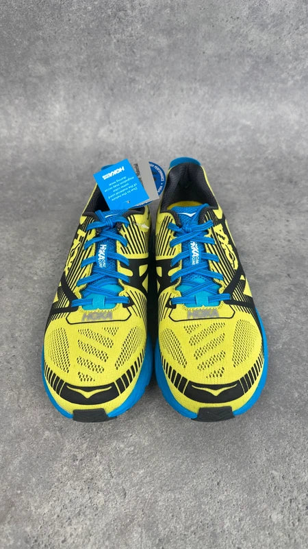 Hoka Tracer 2 Women’s Running Shoes UK 7.5 Yellow Brand New