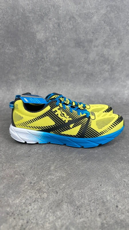 Hoka Tracer 2 Women’s Running Shoes UK 7.5 Yellow Brand New