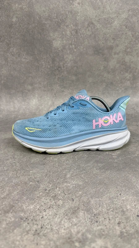 Hoka Clifton 9 Women’s Running Shoes UK 7 Blue