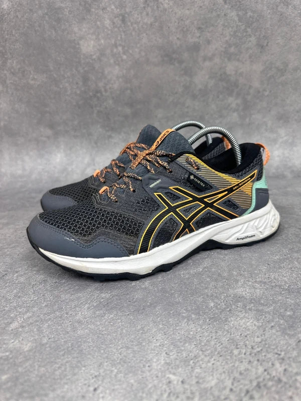 Asics Gel Sonoma 6 GTX Trail Running Shoes Black Grey Womens UK5