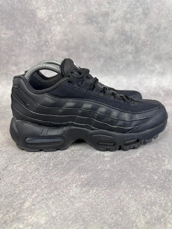 Nike Air Max 95 Trainers Triple Black Womens UK6