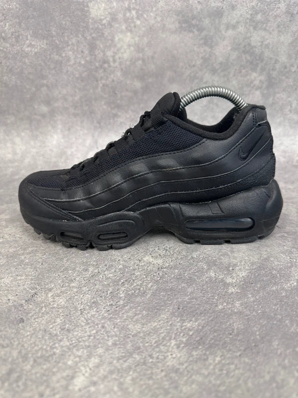 Nike Air Max 95 Trainers Triple Black Womens UK6