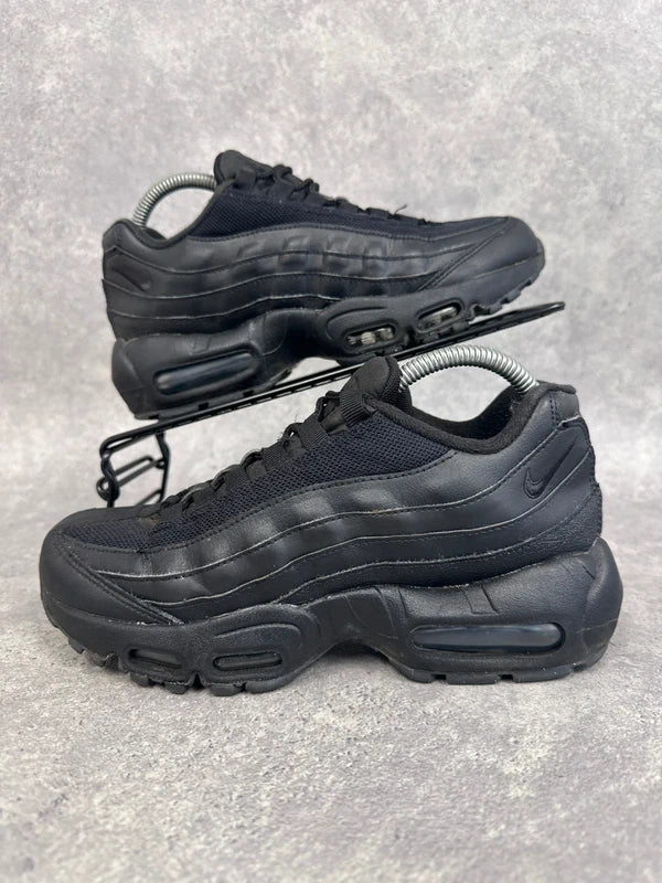 Nike Air Max 95 Trainers Triple Black Womens UK6