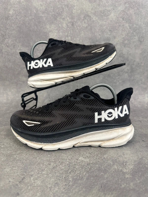 Hoka Clifton 9 Trainers  Women’s Running Black UK5