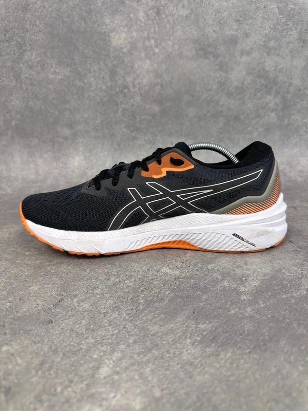 Asics GT 1000 11 Running Trainers Black Blue Mens UK7.5