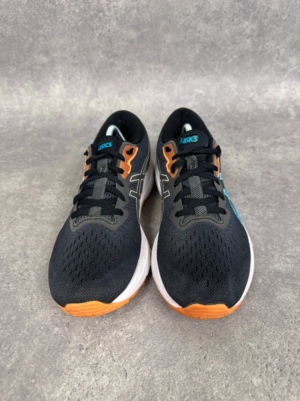 Asics GT 1000 11 Running Trainers Black Blue Mens UK7.5