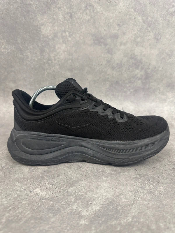 Hoka Bondi 9 Trainers Triple Black Womens UK6.5