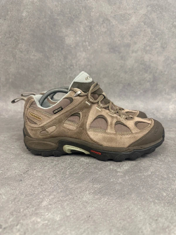 Salomon Elios 2 GTX Trail Shoes Brown Womens UK7.5