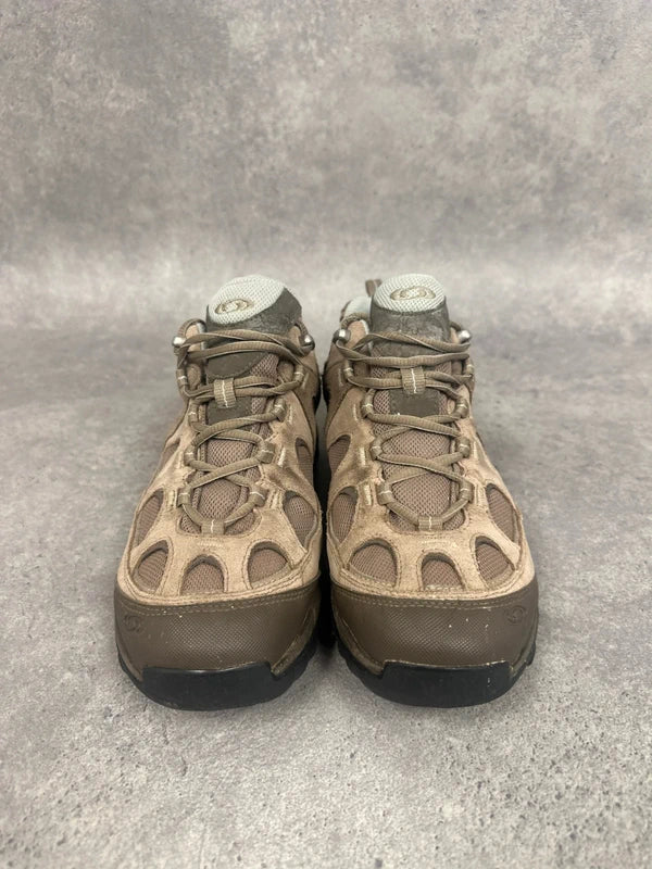 Salomon Elios 2 GTX Trail Shoes Brown Womens UK7.5