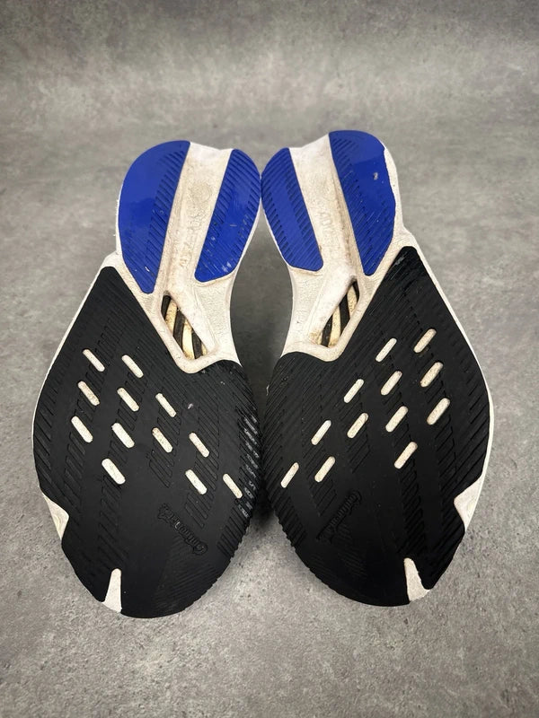 Adidas Adizero Boston 12 Running Shoes Blue Neon Mens UK8