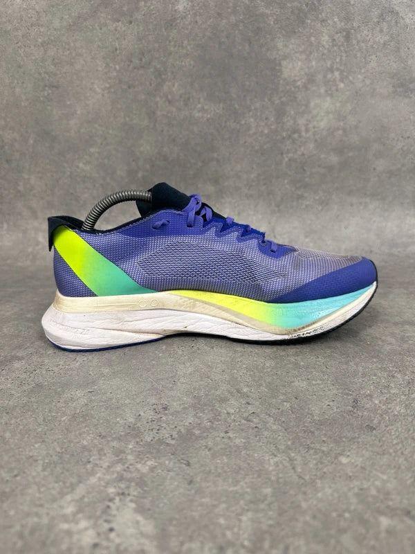 Adidas Adizero Boston 12 Running Shoes Blue Neon Mens UK8