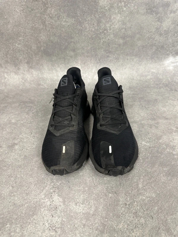 Salomon Alphacross 5 GTX Trail Running Shoes Triple Black Mens UK10