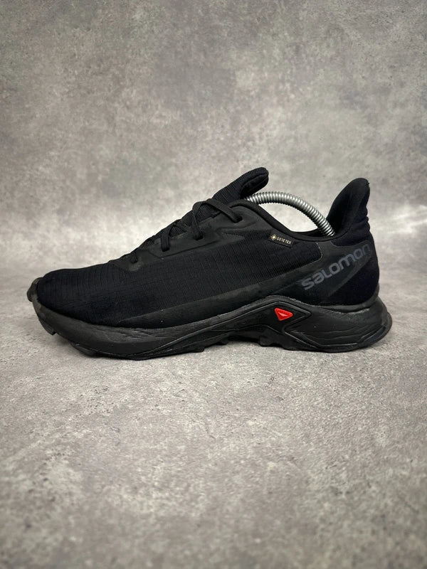Salomon Alphacross 5 GTX Trail Running Shoes Triple Black Mens UK10