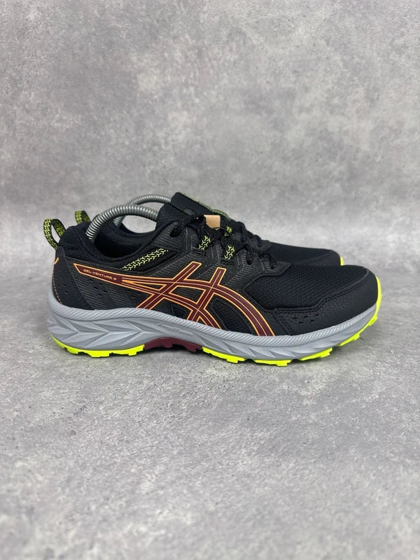 Asics Gel Venture 9 Trail Running Shoes Grey Mens UK7.5 New