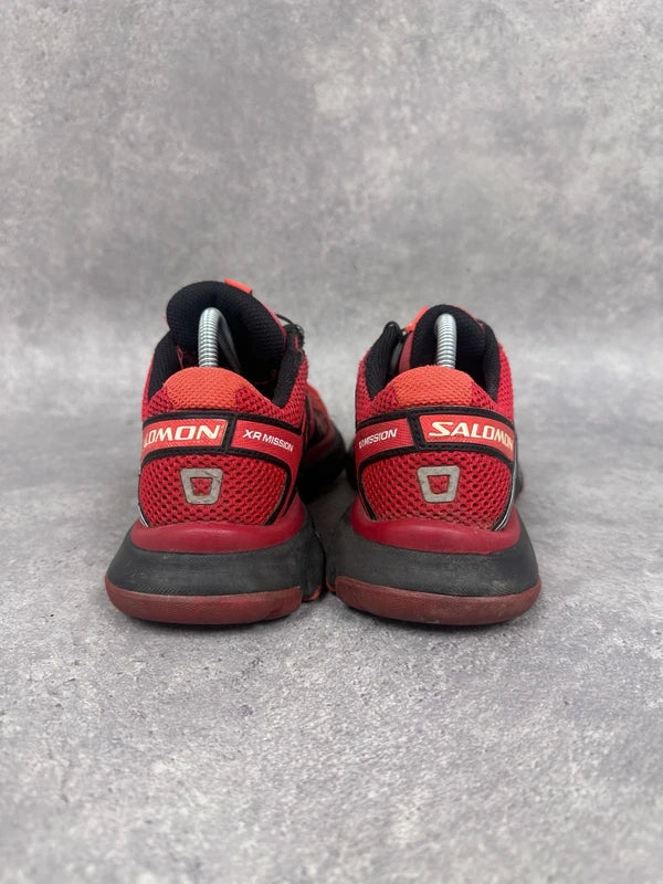 Salomon XR Mission Trail Running Shoes Red Womens UK6