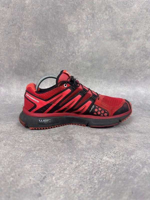 Salomon XR Mission Trail Running Shoes Red Womens UK6