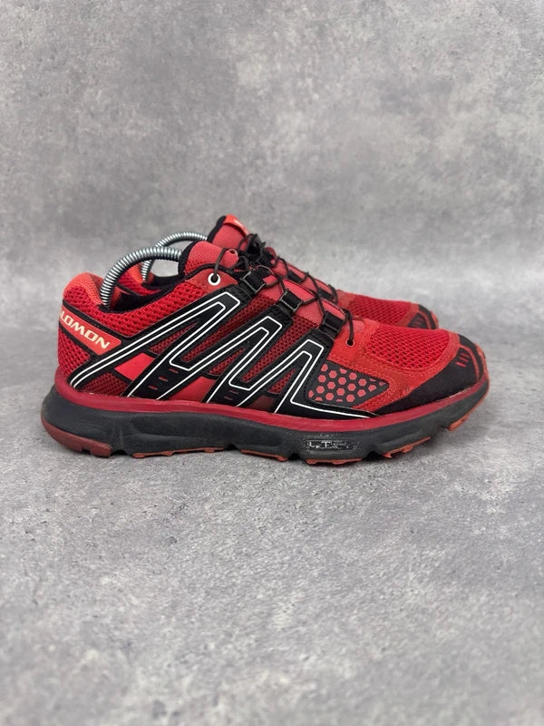 Salomon XR Mission Trail Running Shoes Red Womens UK6
