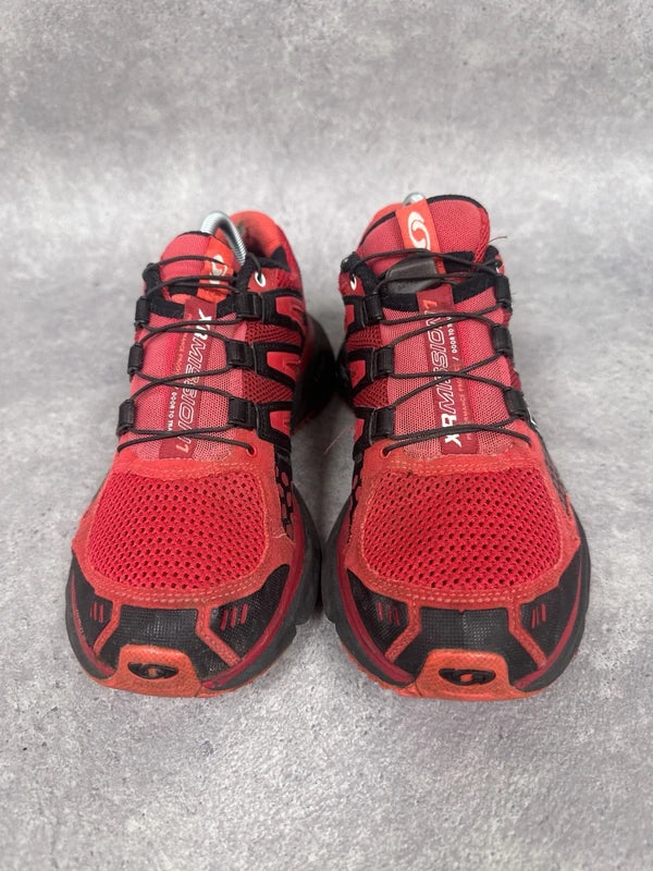 Salomon XR Mission Trail Running Shoes Red Womens UK6