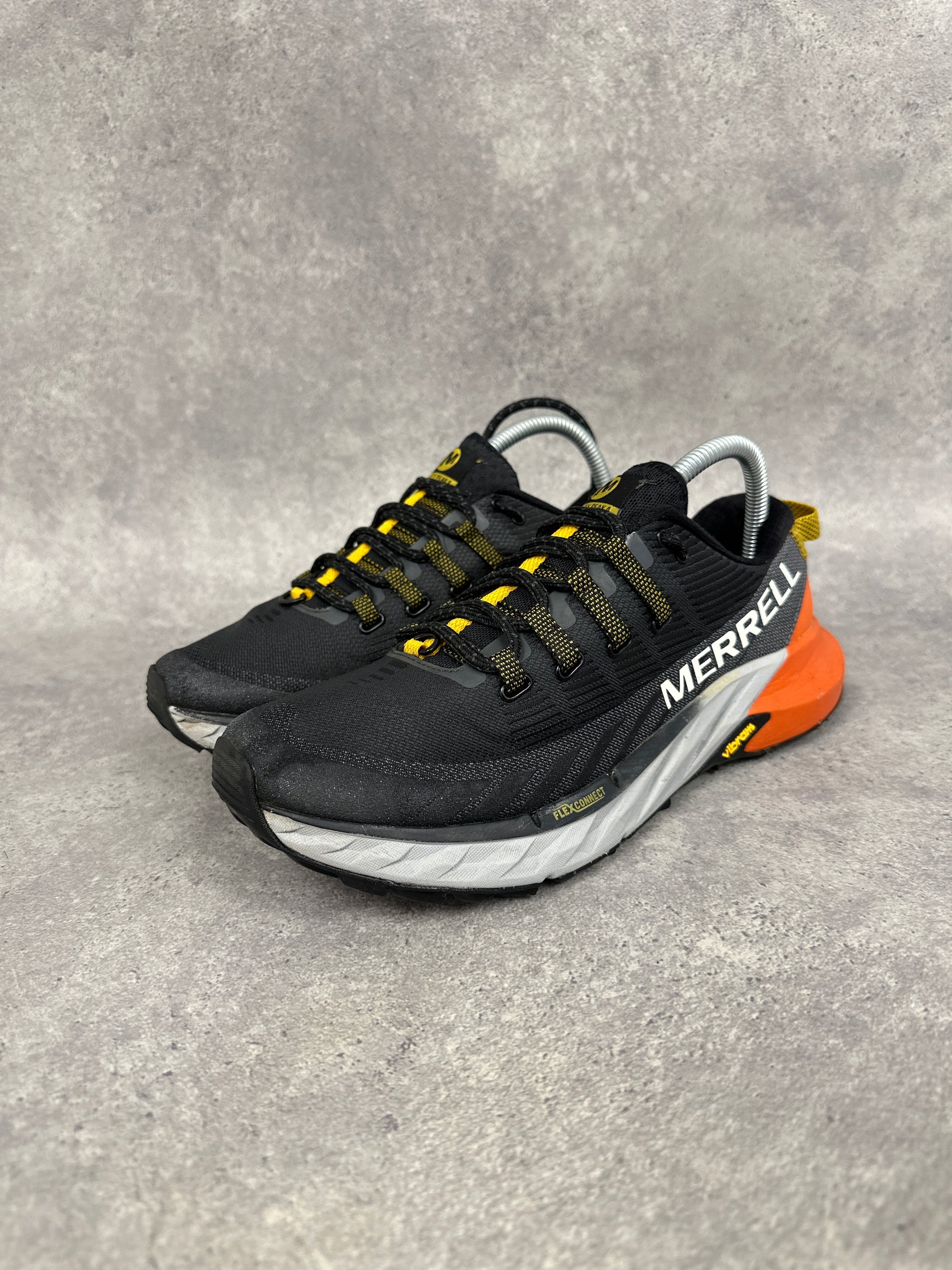 Merrell MTL Long Sky 2 Trail Running Shoes UK 7.5 Black Orange