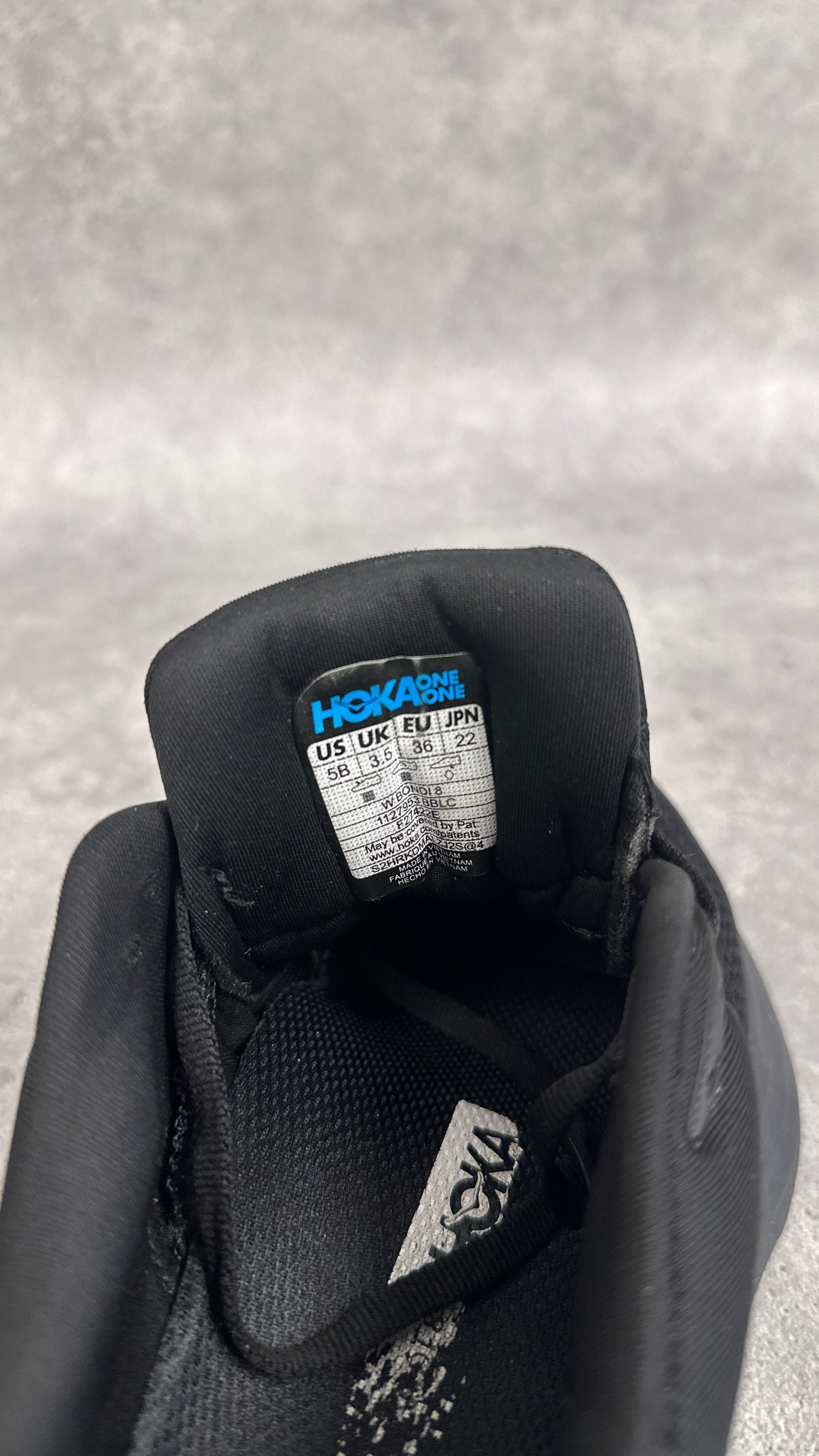 Hoka Bondi 8 Running Shoes Women’s UK 3.5 Black