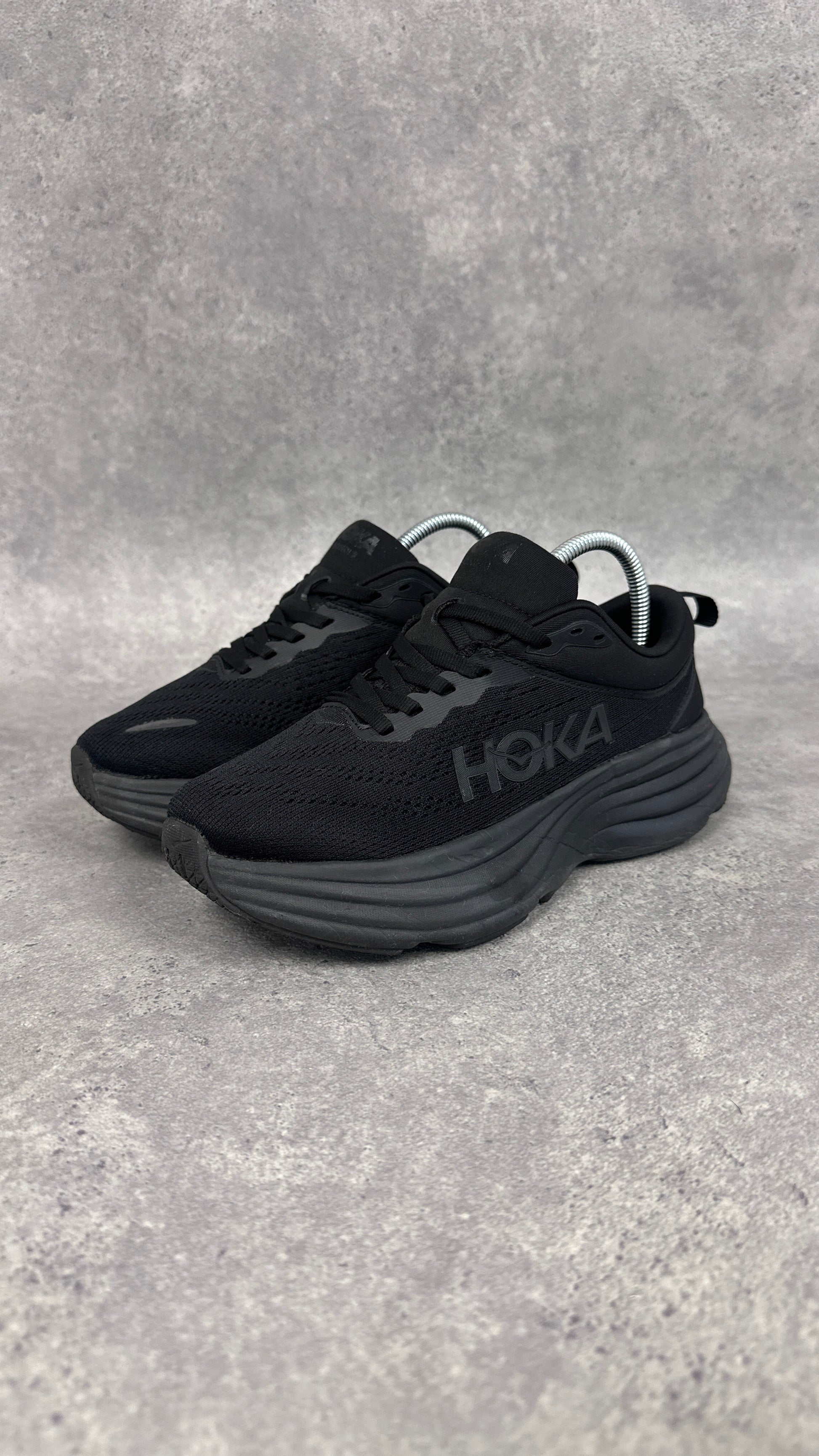 Hoka Bondi 8 Running Shoes Women’s UK 3.5 Black