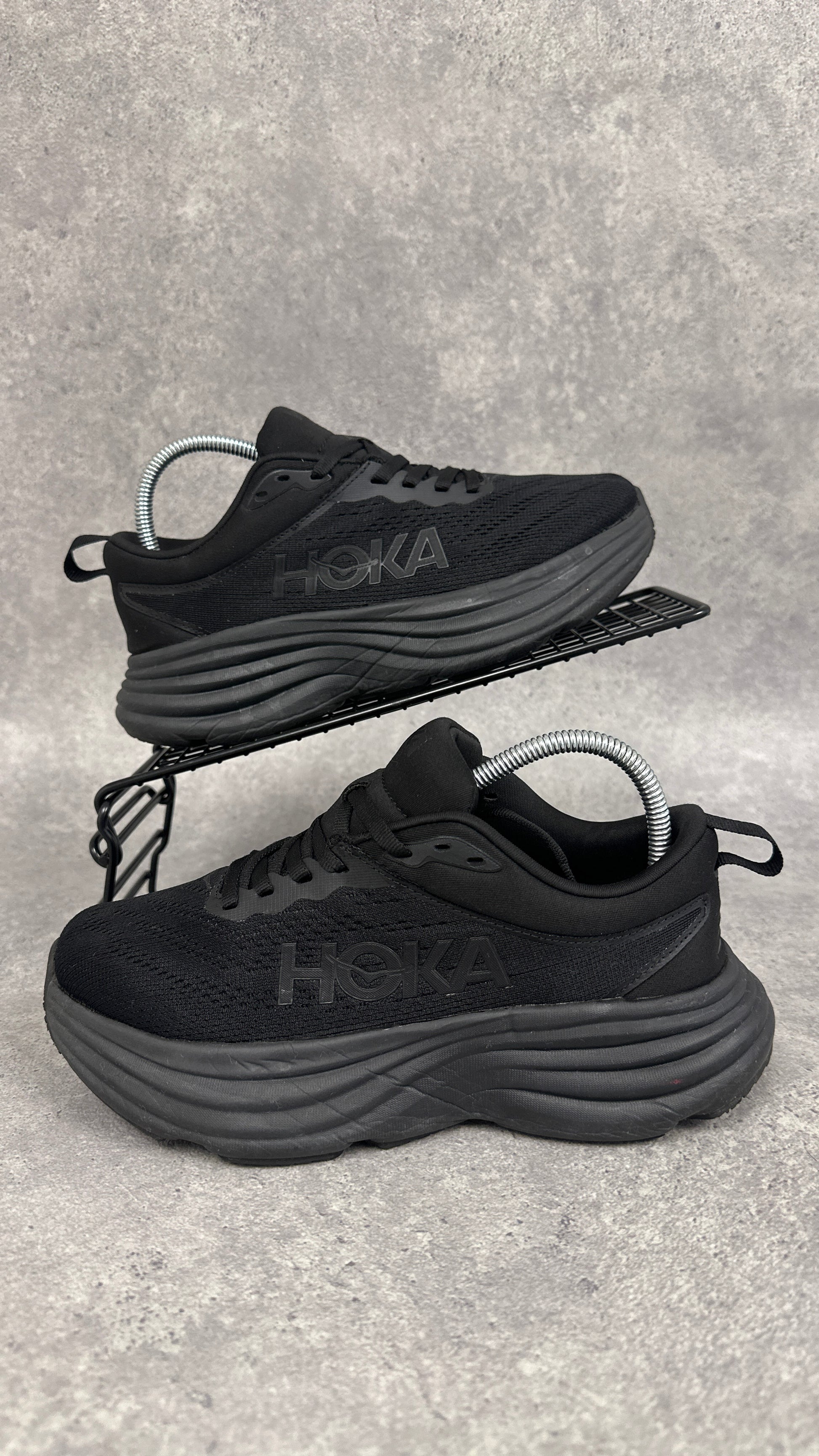 Hoka Bondi 8 Running Shoes Women’s UK 3.5 Black