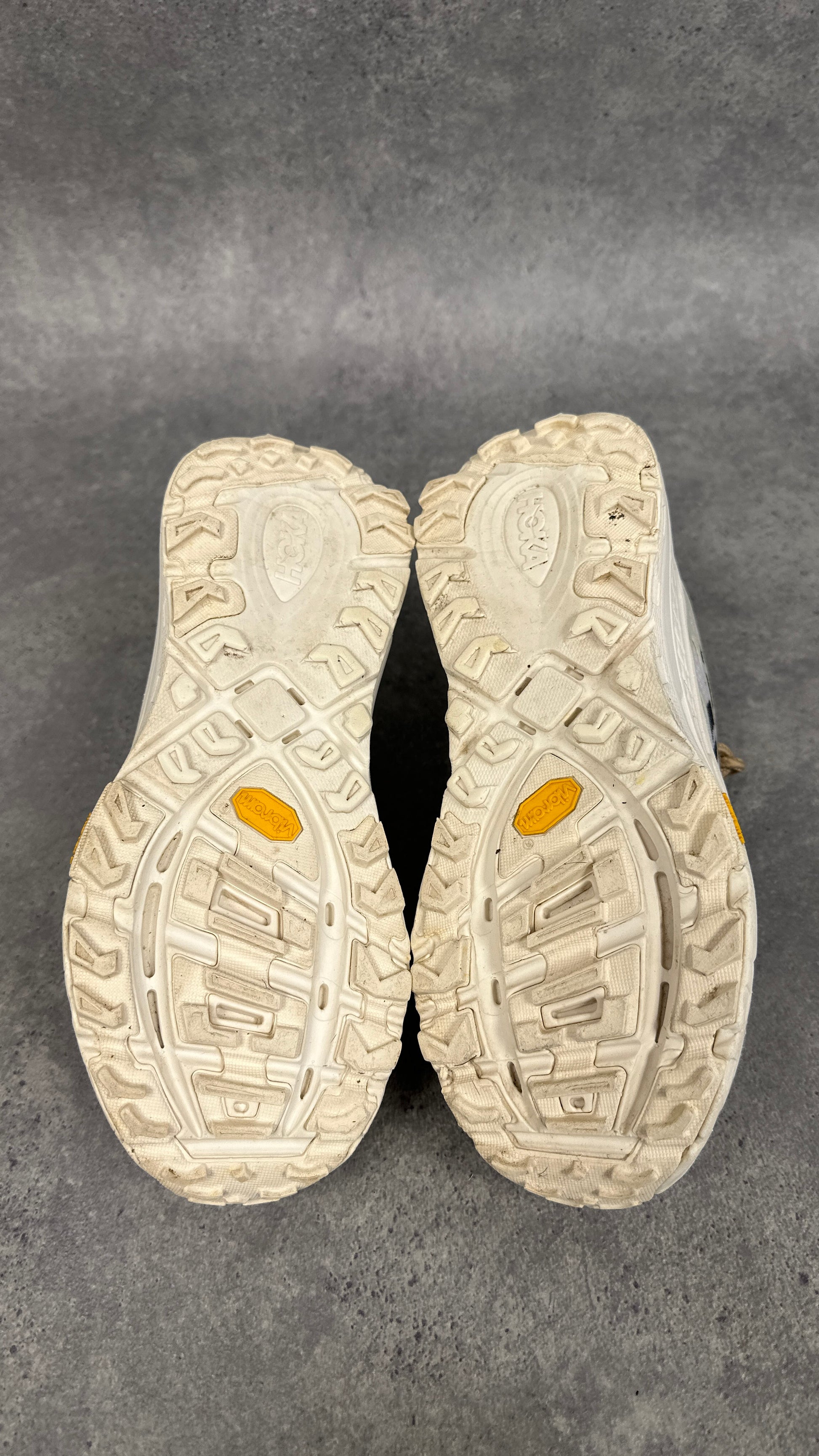 Hoka Mafate Three2 Trail Running Shoes Women’s UK 6 Cream Tan