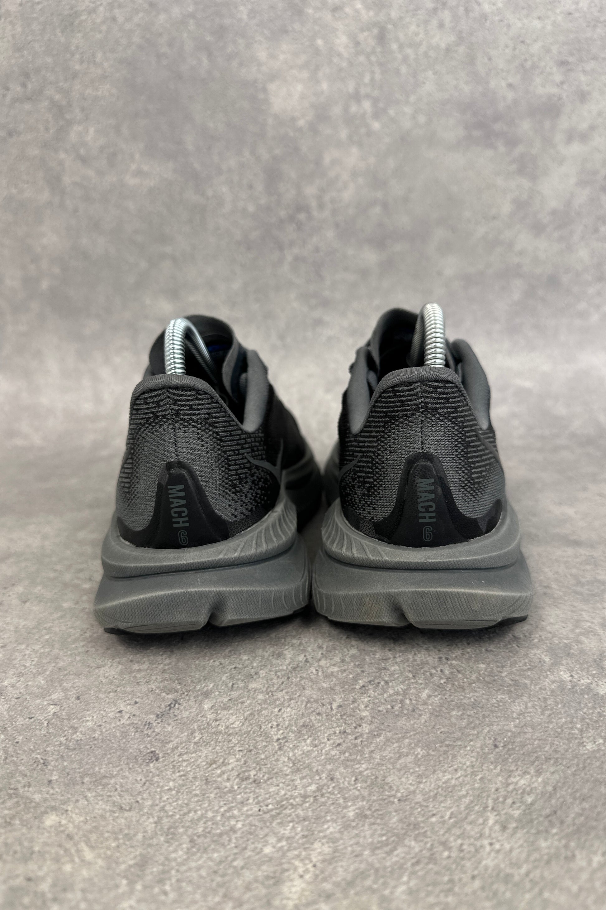 Hoka Mach 6 Women’s Running Shoes UK 4.5 Black Grey