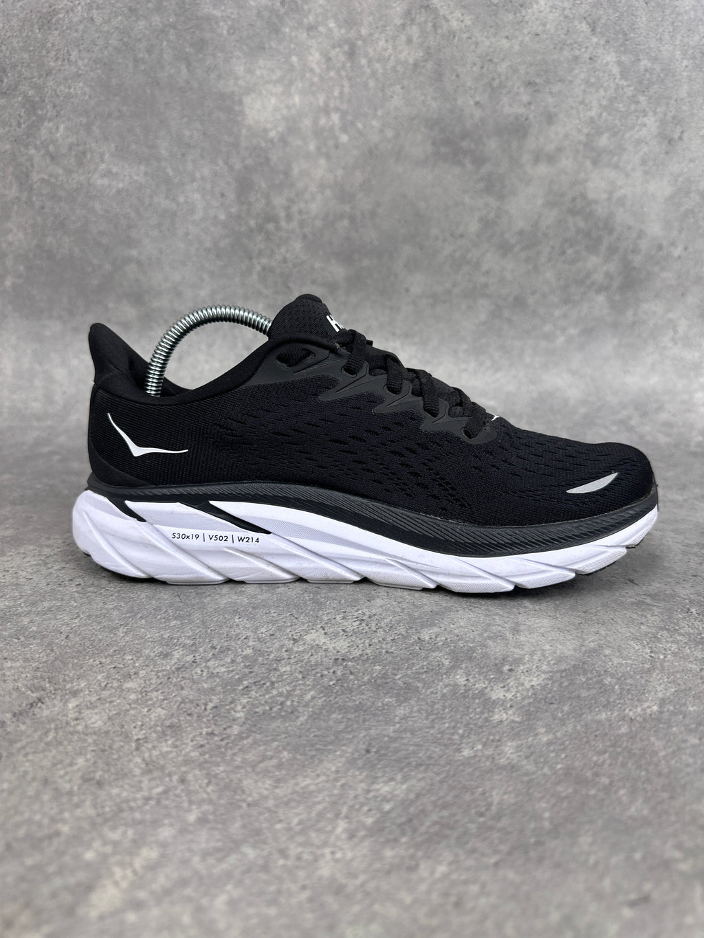 Hoka Clifton 8 Women’s Running Shoes UK 5 Triple Black