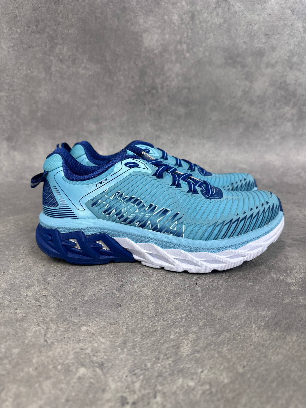 Hoka Arahi 4 Women’s Stability Running Shoes UK 4.5 Blue Boxed