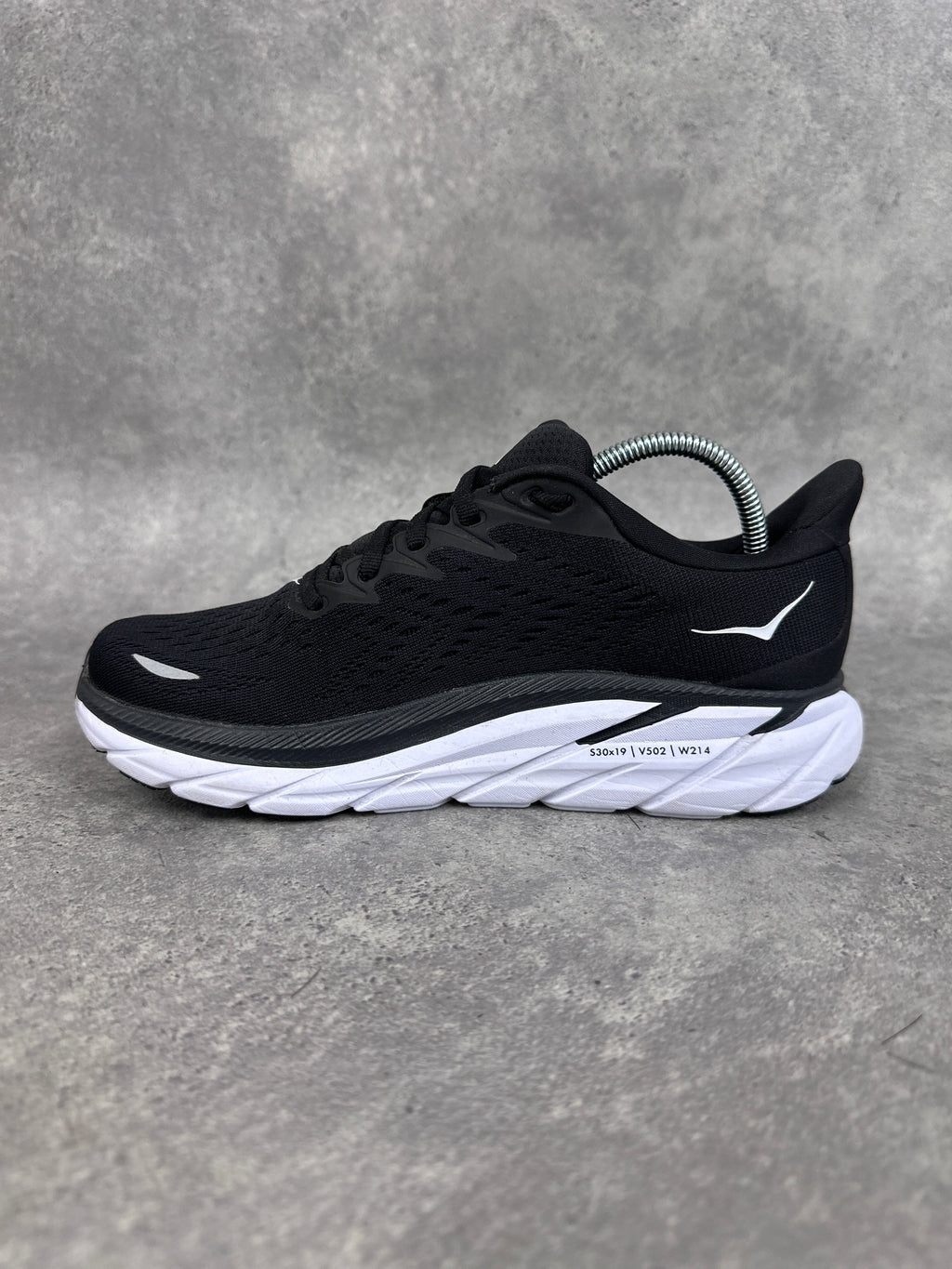 Hoka Clifton 8 Women’s Running Shoes UK 5 Triple Black
