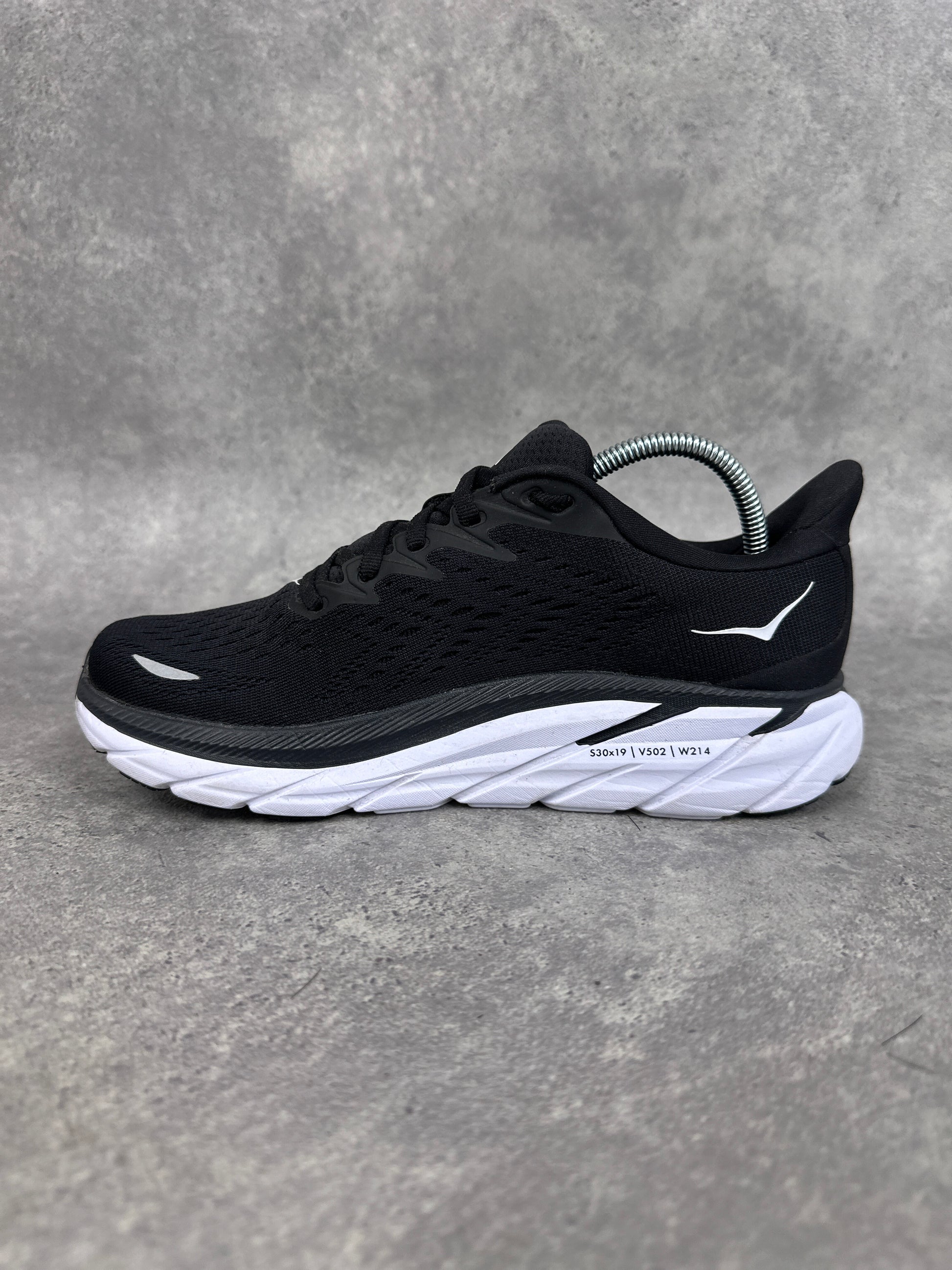 Hoka Clifton 8 Women’s Running Shoes UK 5 Triple Black