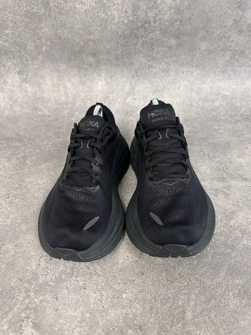 Hoka Bondi 8 Road Running Shoes UK 5.5 Triple Black
