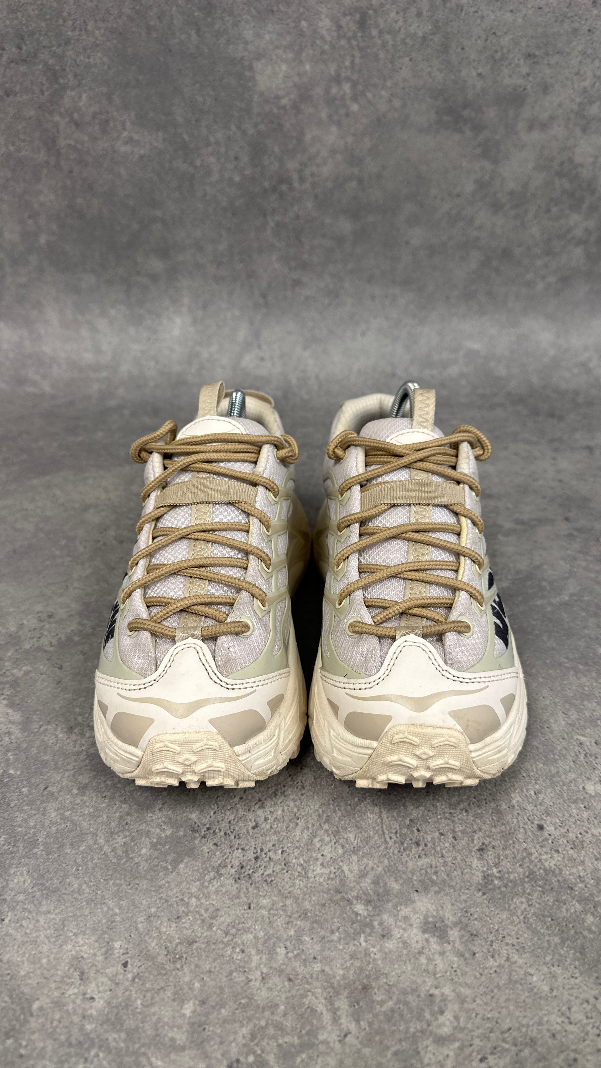 Hoka Mafate Three2 Trail Running Shoes Women’s UK 6 Cream Tan