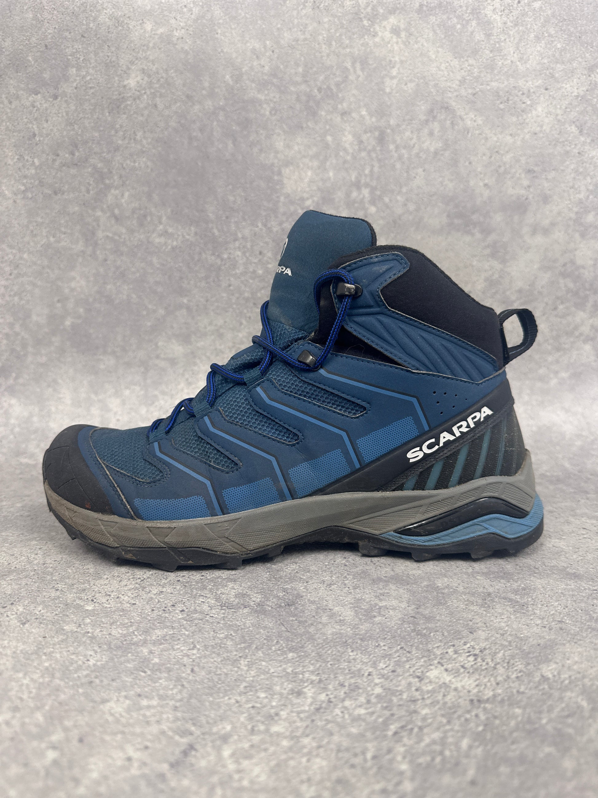 Scarpa Maverick Mid GTX Hiking Boots Men’s UK 9.5 Blue Gore-Tex