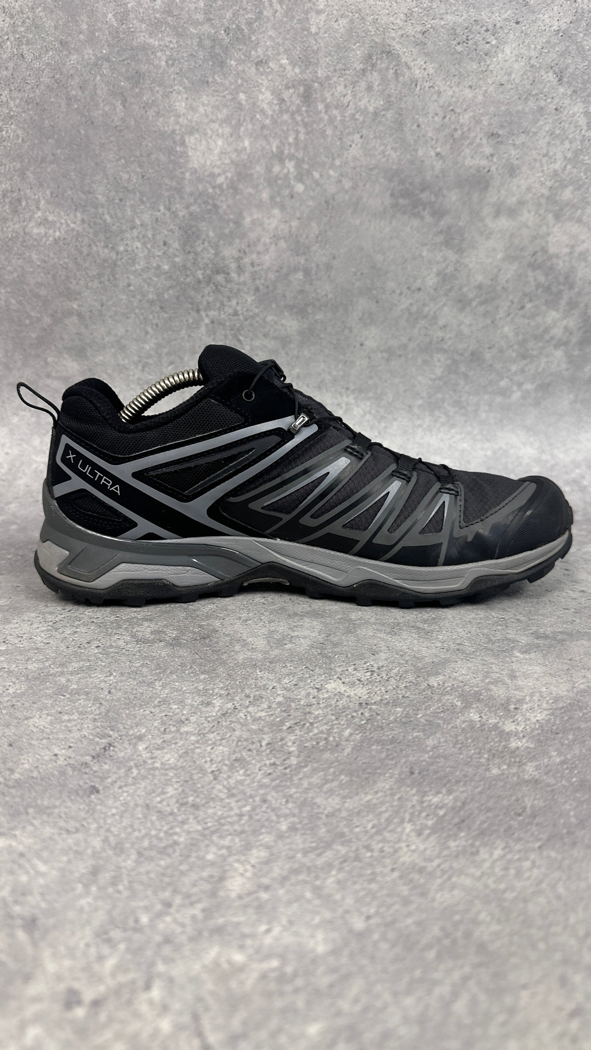Salomon X Ultra 3 GTX Hiking Shoes Men’s UK 9 Black Grey
