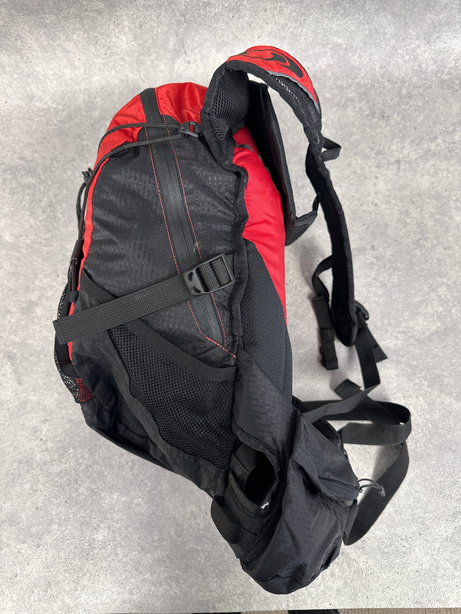 Salomon Raid Revo 20 Trail Running Hydration Backpack Red Black