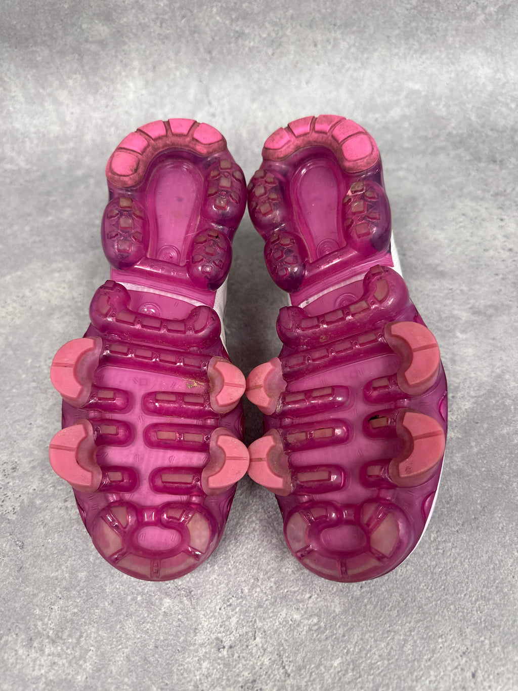 Nike Air Vapormax Trainers Pink Black Womens UK5