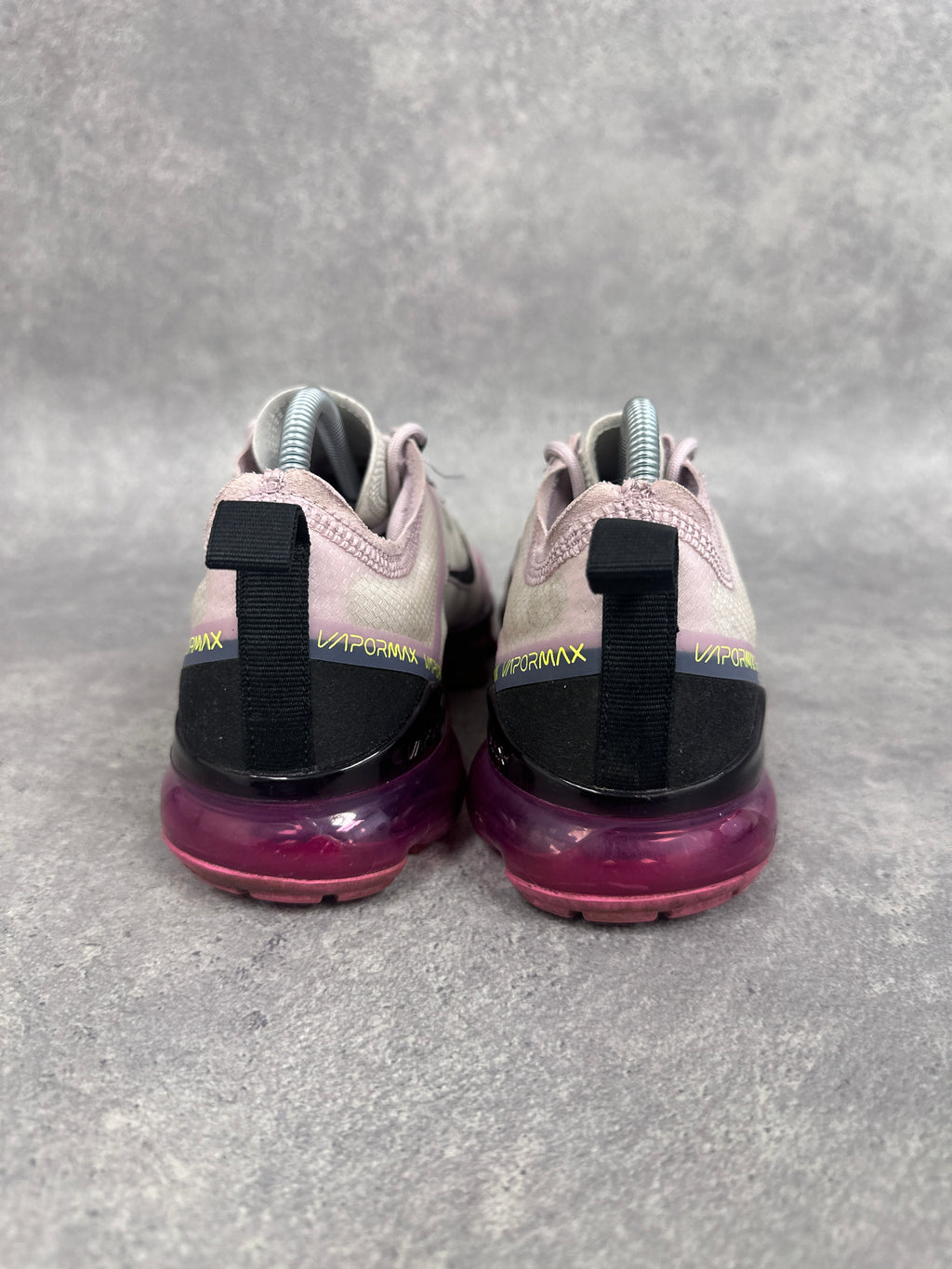 Nike Air Vapormax Trainers Pink Black Womens UK5