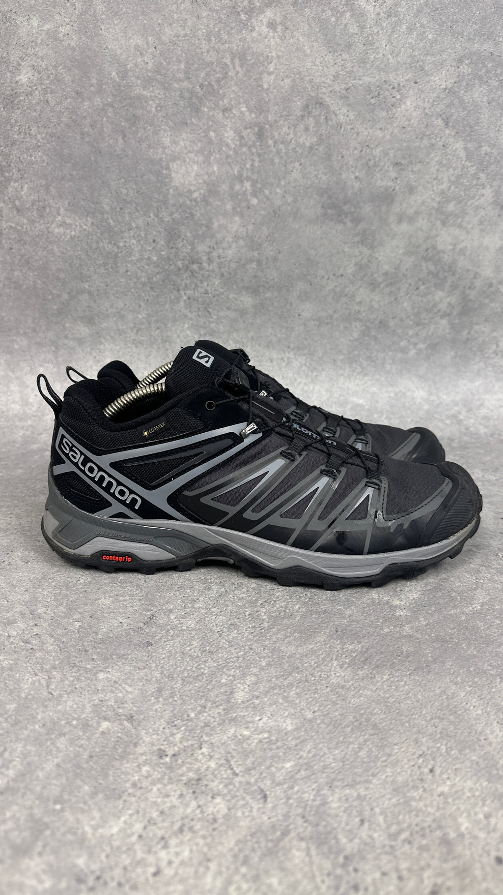 Salomon X Ultra 3 GTX Hiking Shoes Men’s UK 9 Black Grey