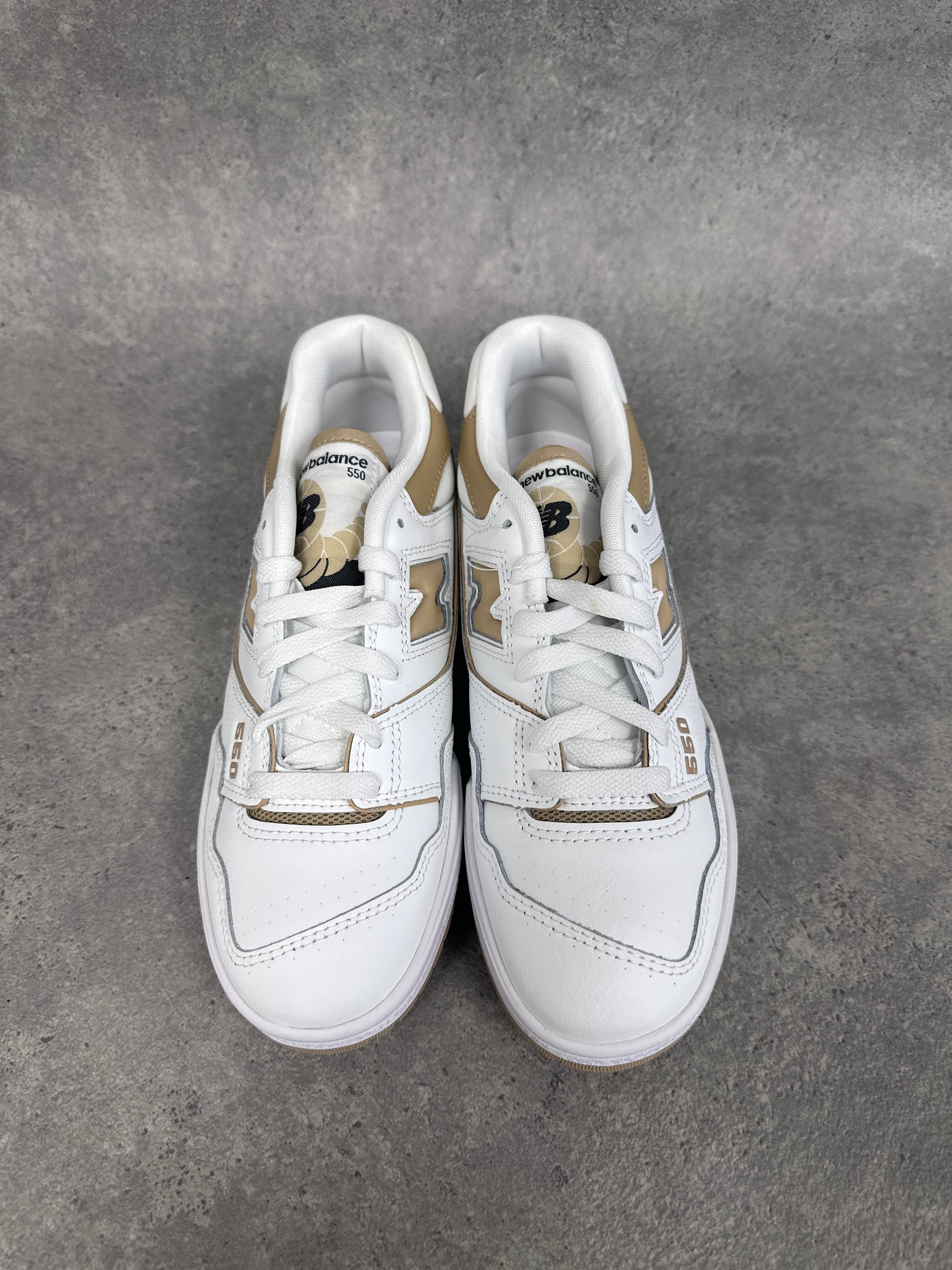 New Balance 550 BB550HSA Women’s UK 6 White Beige – Brand New