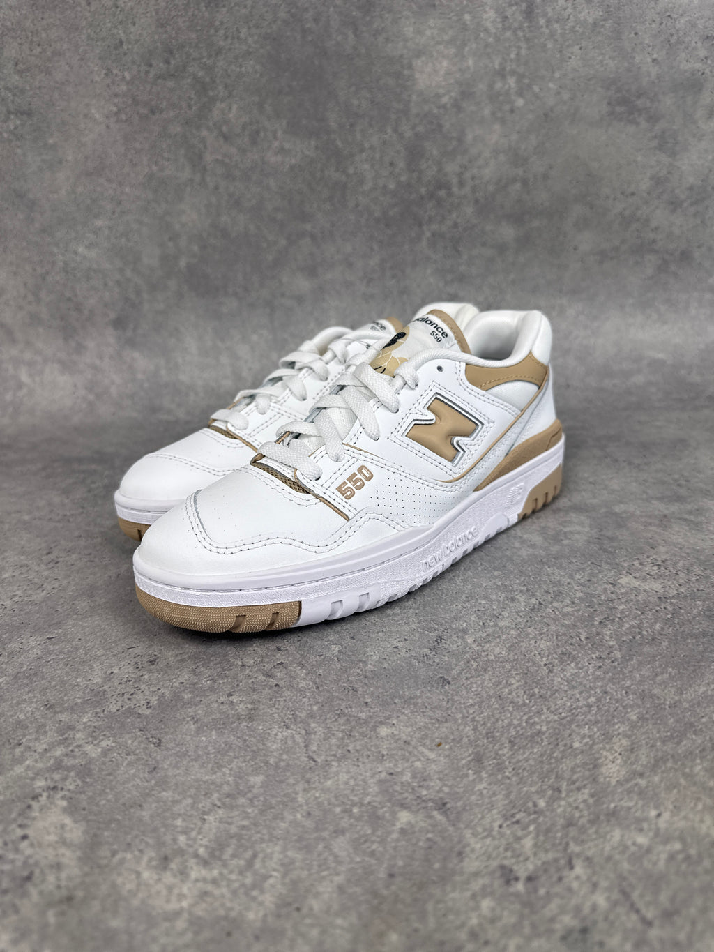 New Balance 550 BB550HSA Women’s UK 6 White Beige – Brand New