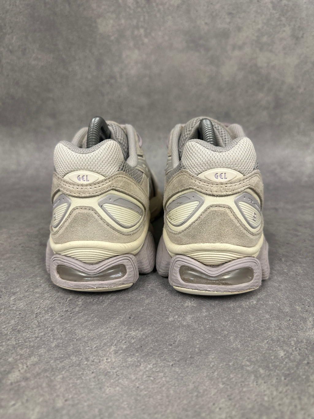 Asics Gel Nimbus 9 Running Shoes Grey Mens UK8.5