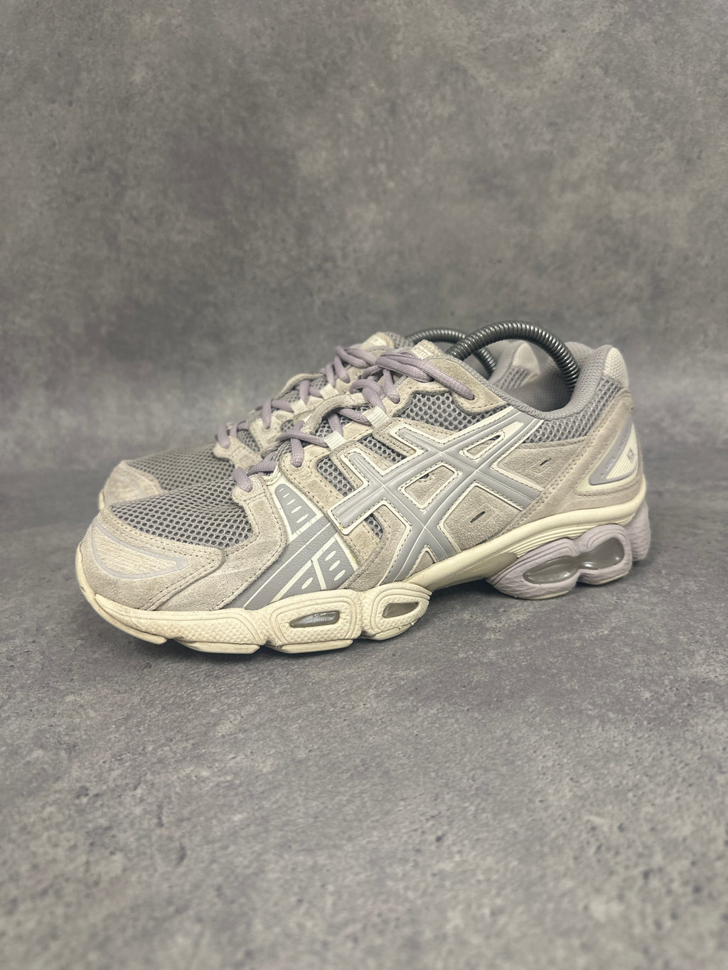 Asics Gel Nimbus 9 Running Shoes Grey Mens UK8.5