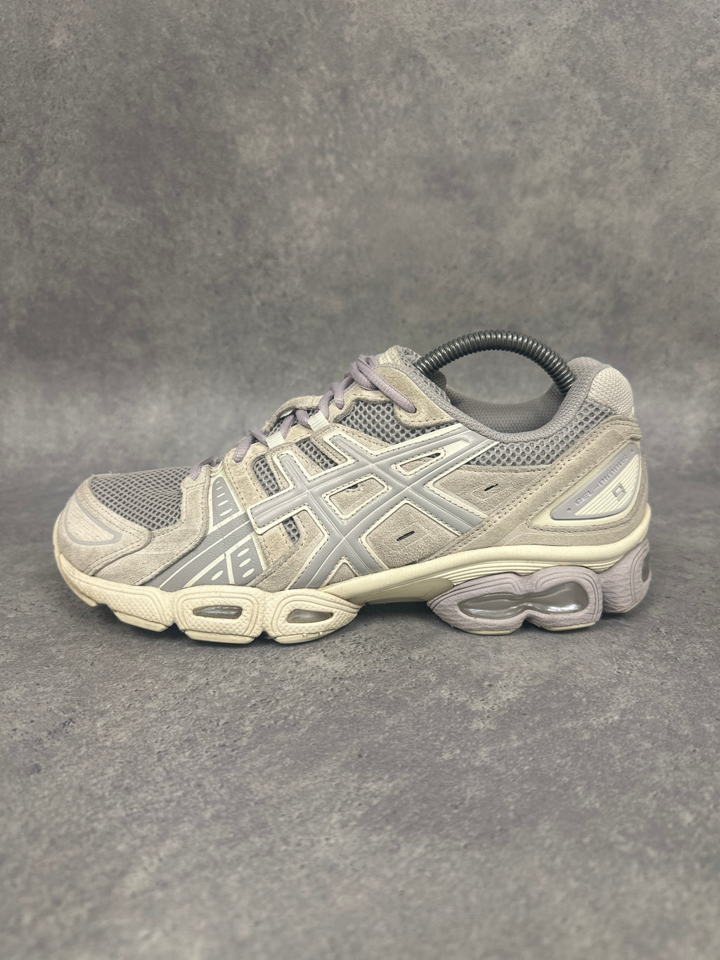 Asics Gel Nimbus 9 Running Shoes Grey Mens UK8.5