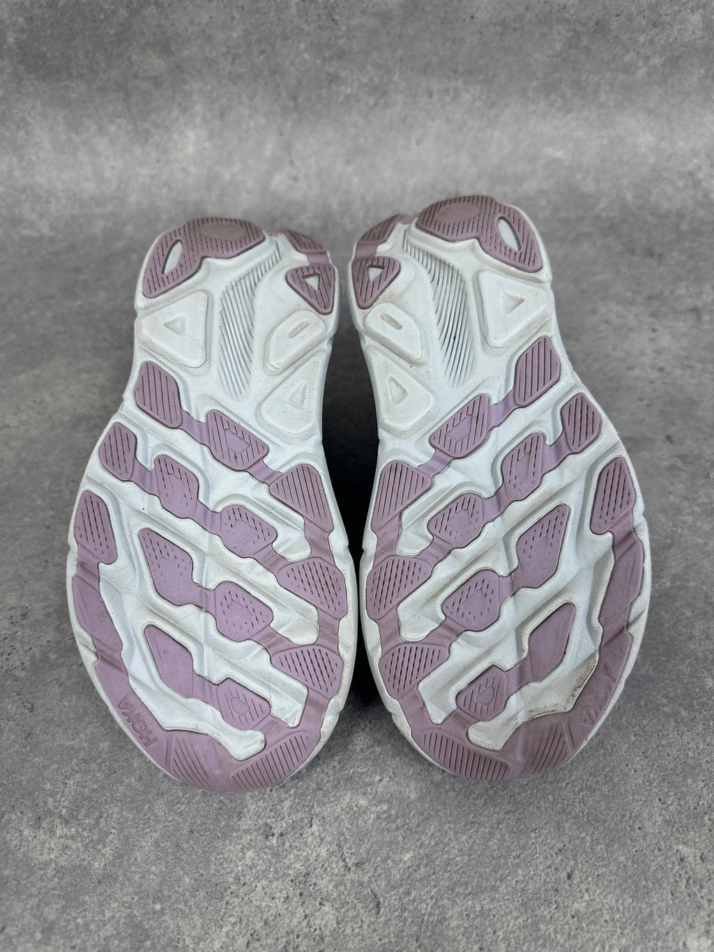 Hoka Clifton 9 Running Shoes Purple Blue Womens UK4.5