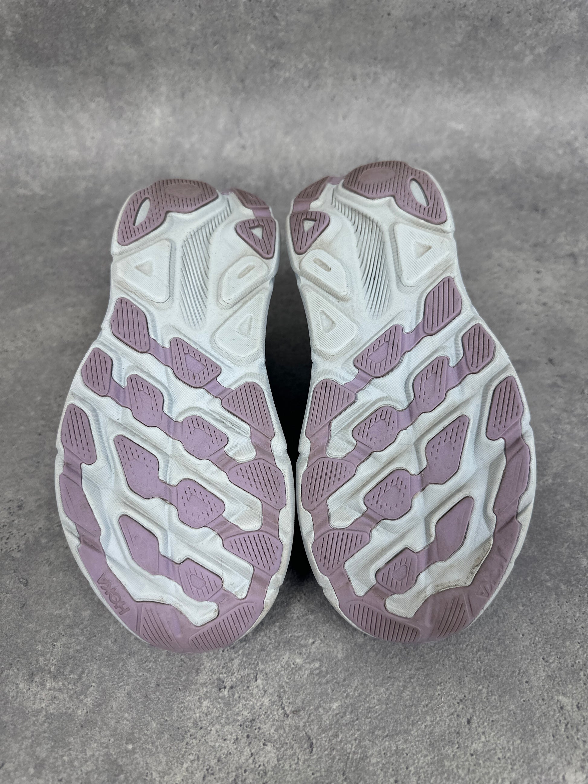 Hoka Clifton 9 Running Shoes Purple Blue Womens UK4.5